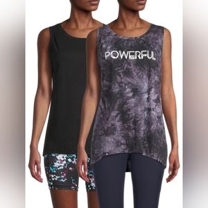 2 pack athletic works women's workout tank tops NWT